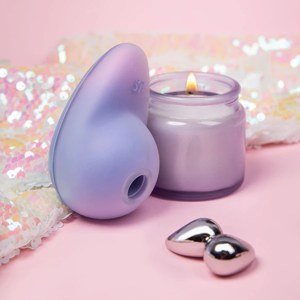 Satisfyer Pixie Dust, Pink Violet - Vibrátor na klitoris, růžovo-fialový