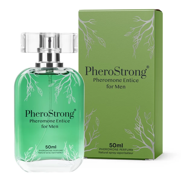 Medica group PheroStrong Entice - Dřevité parfémy s feromony pro muže, 50 ml