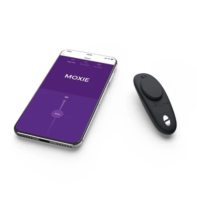 We - Vibe Moxie+ - Vibrátor na klitoris, ovládaný dálkovým ovladačem nebo aplikací