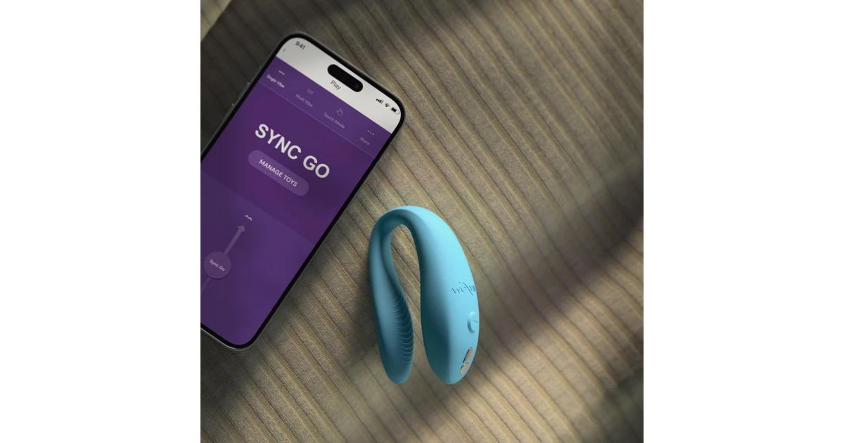 We - Vibe Sync Go - Vibrující vajíčko pro páry, ovládané aplikací - Sensu