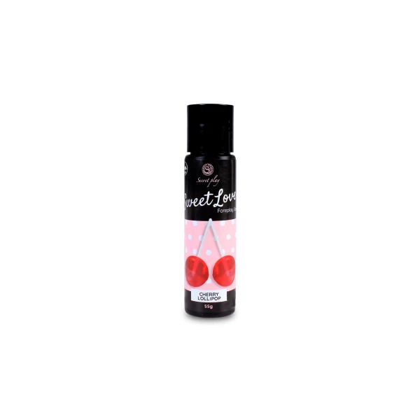 Secret Play Cherry gel - Krémový gel s příchutí třešně, 60 ml