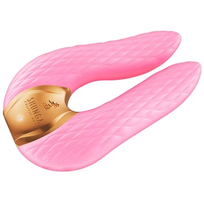 Shunga Aiko Intimate Massager Light Pink - Wibrator łechtaczkowy, Różowy