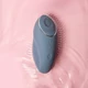 Satisfyer Tap &amp; Climax 1 Blue - Grey - Wibrator łechtaczkowy, Niebiesko - Szary