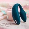 We-Vibe Sync 2, Velvet green - Vibrátor pro páry, lahvově zelený