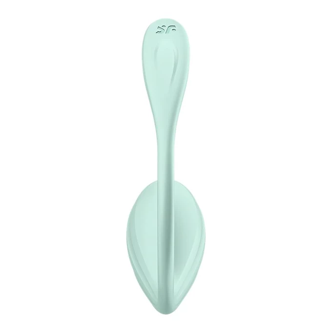 Satisfyer Smooth Petal - Vibrační vajíčko ovládané aplikací, Zelené