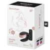 Sada Satisfyer Double Love (Black) - Vibrátor pro páry + gel + dezinfekční sprej