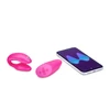 We - Vibe Chorus Cosmic Pink - Vibrátor pro páry, ovládaný chytrým telefonem, metalická růžová