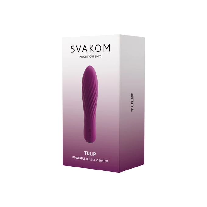 Svakom Tulip Violet - Mini vibrátor, fialový