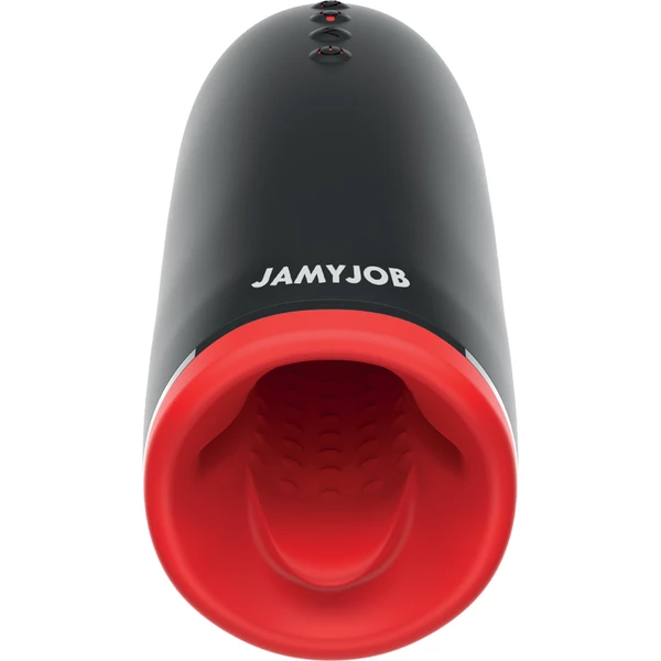 JAMYJOB Spin X - Masturbátor s funkcí rotace a zahřívání