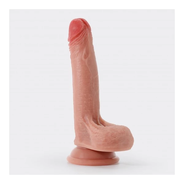 Crushious Inviktus 19 cm - Klasické dildo s přísavkou