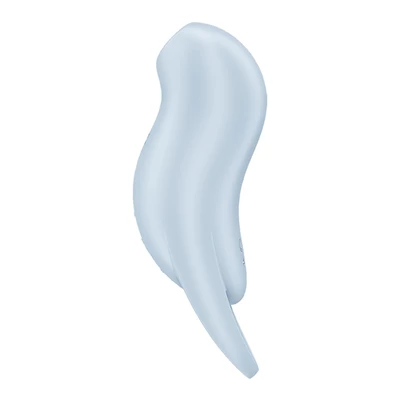 Satisfyer Pocker Pro 1 - Wibrator łechtaczkowy z funkcją fal ciśnieniowych, niebieski