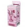 Dream Toys Gleaming Love Pearl - Korek analny z serduszkiem, różowy, M