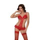 Softline Orsola - Body, czerwone