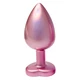 Dream Toys Gleaming Love Pearl - Anální kolík se srdíčkem, růžový, L