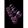 Dream toys Glaze Glass Rosebud - Zestaw korków analnych