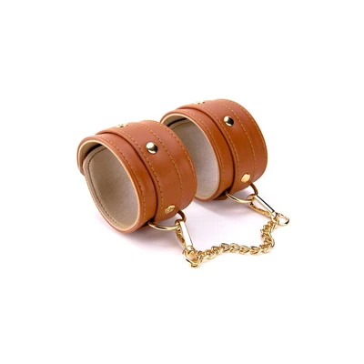 Blaze Elite Ankle Cuffs - Kajdanki do kostek ze skóry wegańskiej