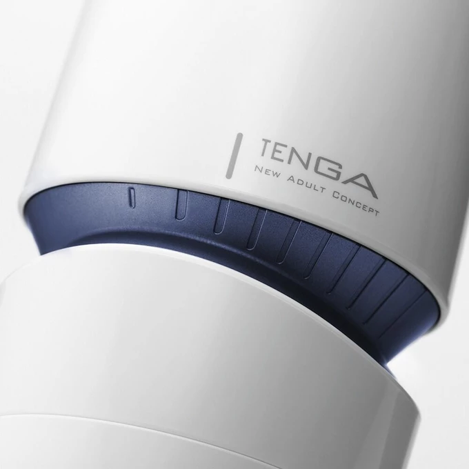 Tenga Aero Cobalt Ring - Klasický masturbátor s sacím efektem a spirálovou strukturou