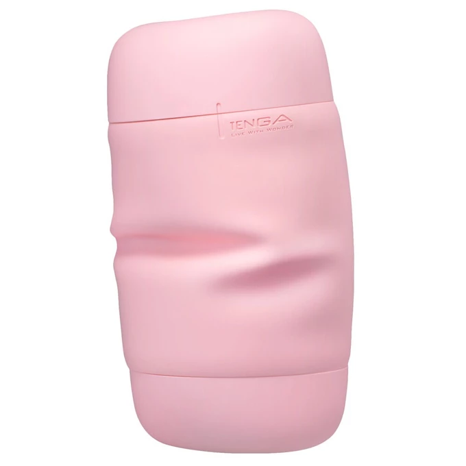 Tenga Puffy Strawberry pink  -  Klasický masturbátor s měkkou texturou