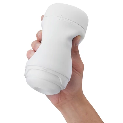 Tenga Puffy Suger White - Klasický masturbátor s měkkou texturou
