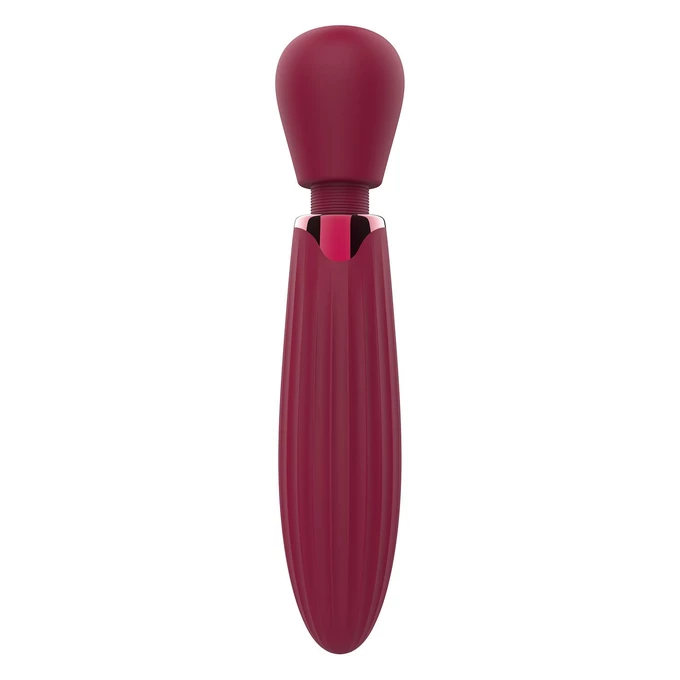 Dream toys Glam Wand - Wibrator typu Wand, Bordowy