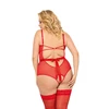 Softline Amelia - Body, Czerwone