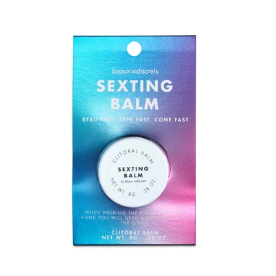 Bijoux Indiscrets Clitherapy Sexting Balm - Balzám na klitoris s hřejivým efektem