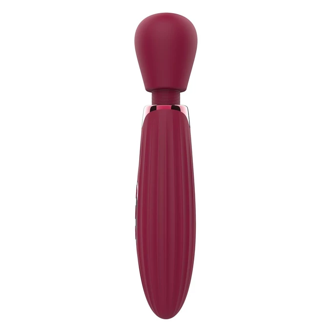 Dream toys Glam Wand - Wibrator typu Wand, Bordowy