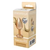 Dream Toys Gleaming Love Pearl - Korek analny z serduszkiem, Złoty, M