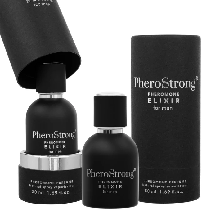 PheroStrong Feromonový elixír pro muže 50 ml - Luxusní feromony pro muže, 50 ml