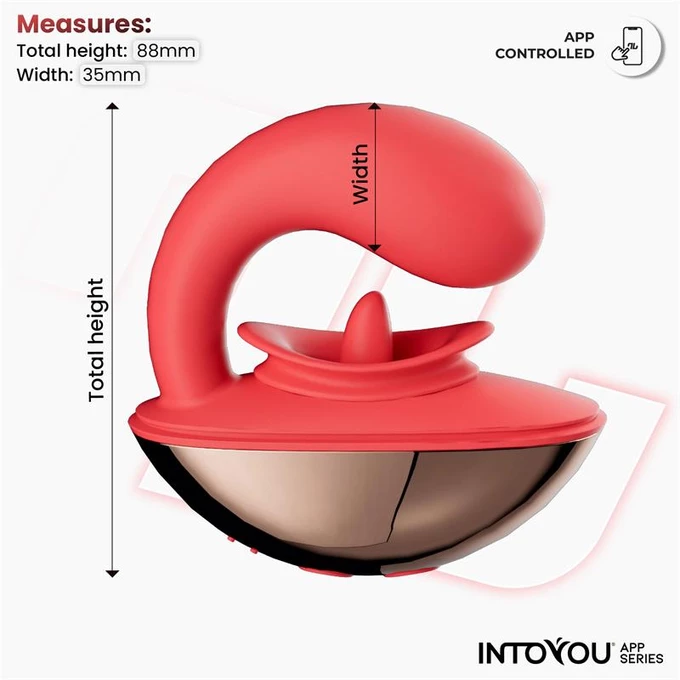 Intoyou Rondy – vibrátor pro simulaci orálního sexu, ovládaný aplikací