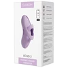 Svakom Echo 2 – Mini vibrátor na prst s odnímatelným pouzdrem a funkcí ohřevu, Różowy