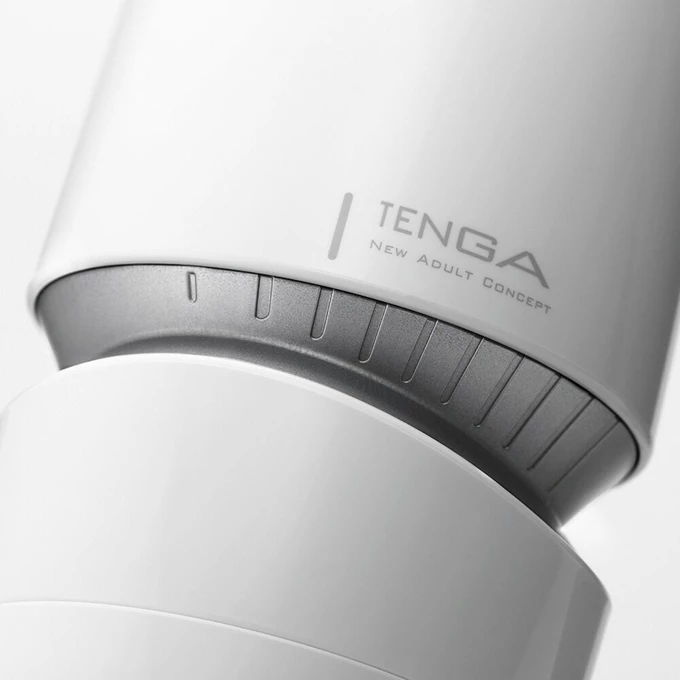 Tenga Aero Silver Ring - Klasický masturbátor s sacím efektem a spirálovou strukturou