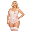Softline Amanda - Body koronkowe, Białe