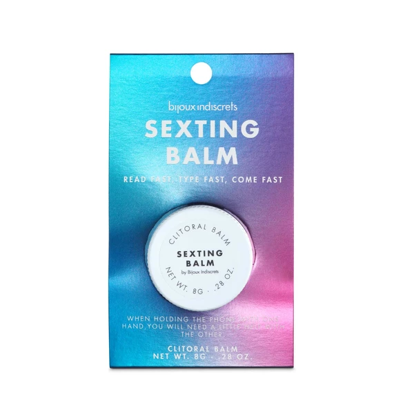 Bijoux Indiscrets Clitherapy Sexting Balm - Balzám na klitoris s hřejivým efektem
