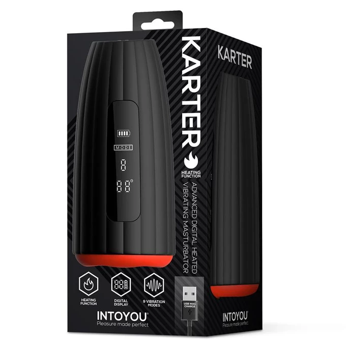 Intoyou Karter - Automatický masturbátor s funkcí ohřevu