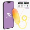 IntoYou Double Layer Egg - Wibrujące jajeczko, sterowane aplikacją, żółte