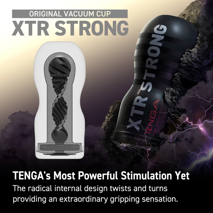 Tenga Original Vacuum Cup Extra Strong - Masturbátor 