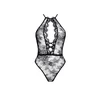 Beauty Night Norah - Koronkowe body, czarne