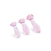 Dream toys Glaze Glass Rosebud - Zestaw korków analnych