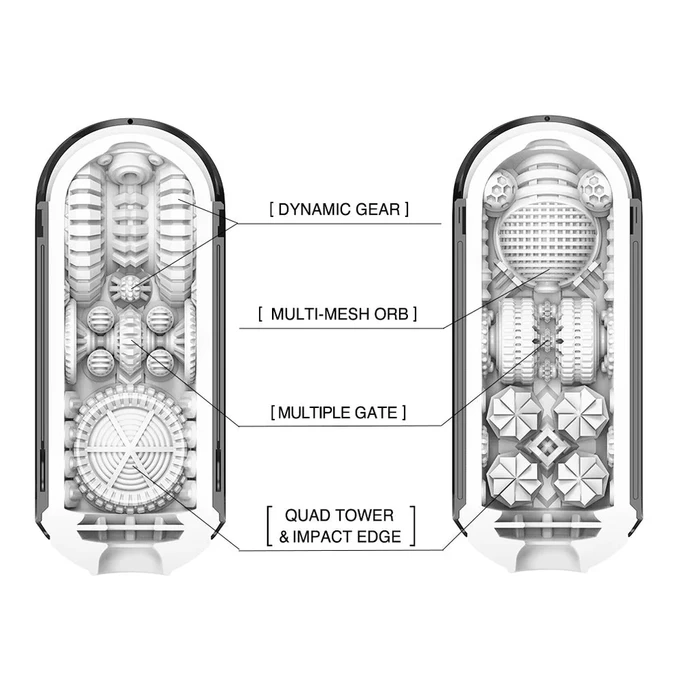 Tenga Flip 0 Gravity - Klasický masturbátor s efektem sání a tlaku
