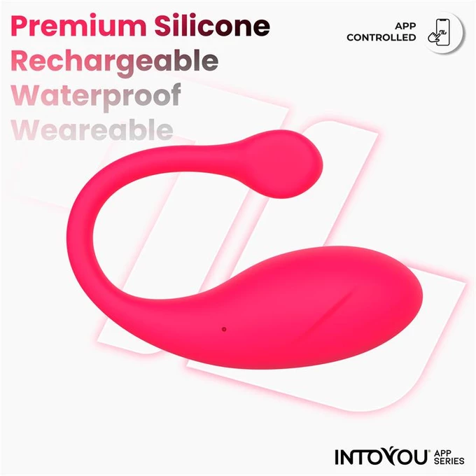 Intoyou Bulby - Vibrační vajíčko ovládané aplikací, růžová