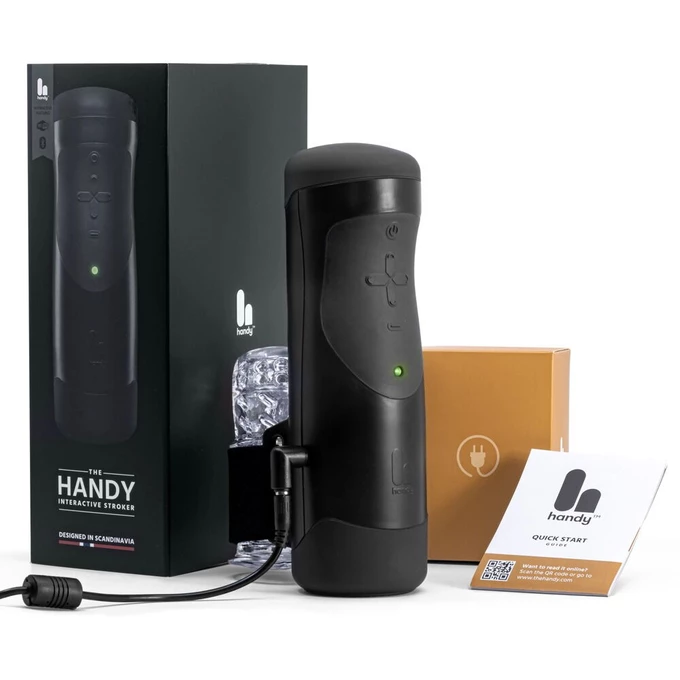 The Handy Interactive Stroker - Interaktivní masturbátor