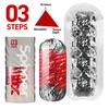 Tenga Spinner DX 02 Bumps - Klasický masturbátor s rotačním efektem