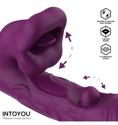Intoyou Bella Vibe - Vibrátor s motivem králíčka, simulující orální sex