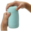 Tenga Puffy Mint Green - Klasický masturbátor s měkkou texturou