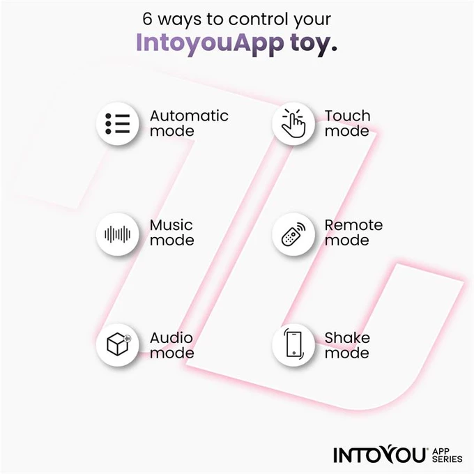 Intoyou Bulby - Vibrační vajíčko ovládané aplikací, růžová