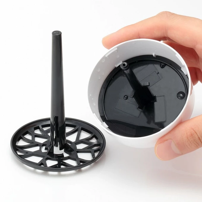 Tenga Aero Silver Ring - Klasický masturbátor s sacím efektem a spirálovou strukturou
