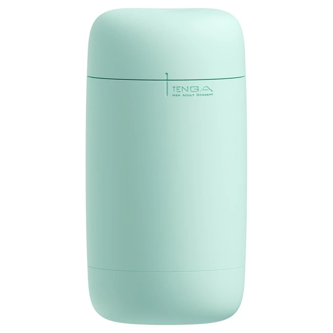 Tenga Puffy Mint Green - Klasický masturbátor s měkkou texturou