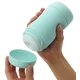 Tenga Puffy Mint Green - Klasický masturbátor s měkkou texturou
