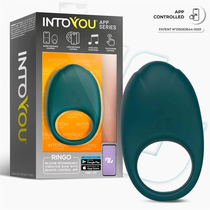 Intoyou Ringo - Vibrační kroužek na penis, ovládaný aplikací